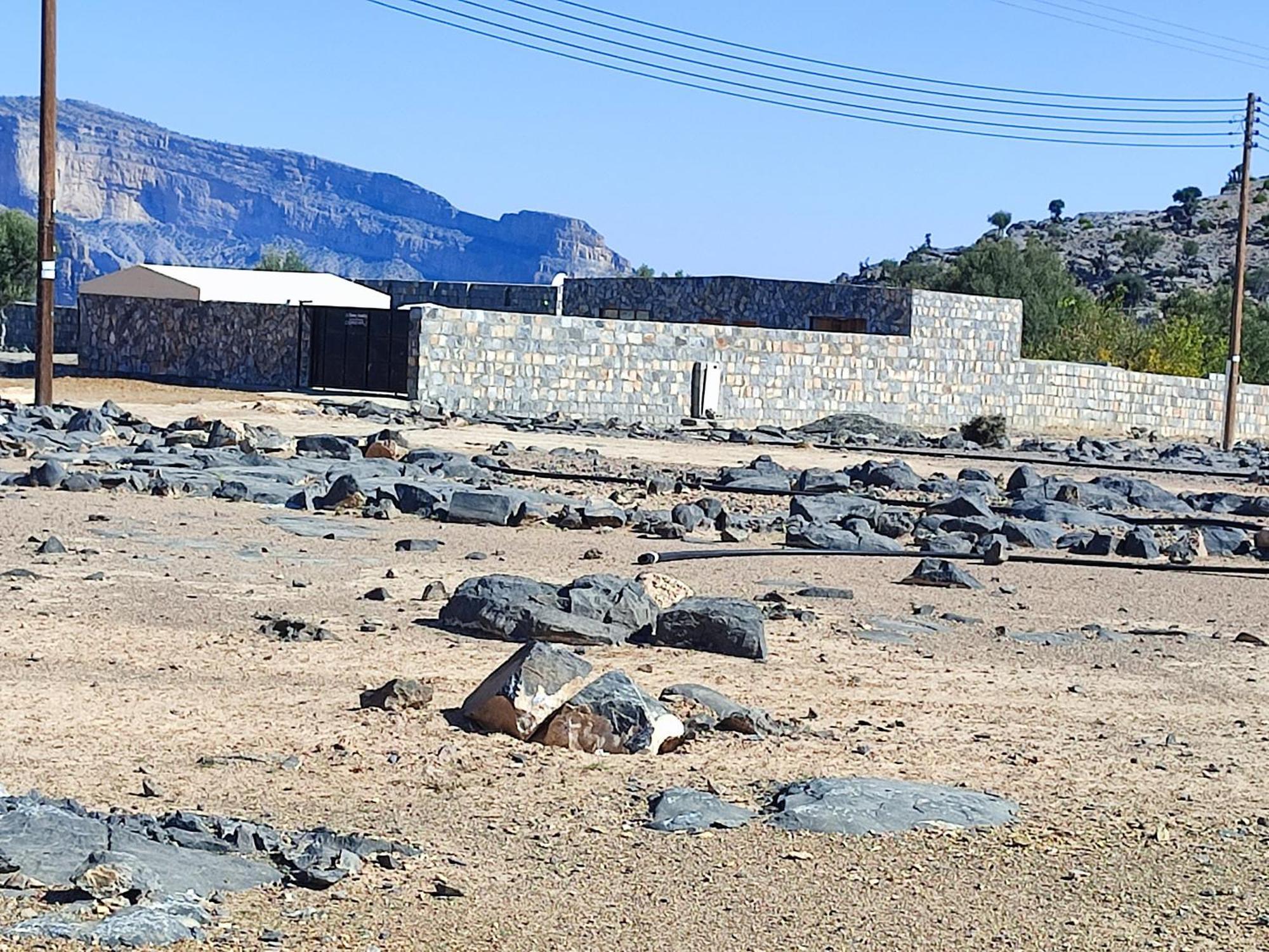 Stone Rest House Jebel Shams Al Hamra Exterior foto